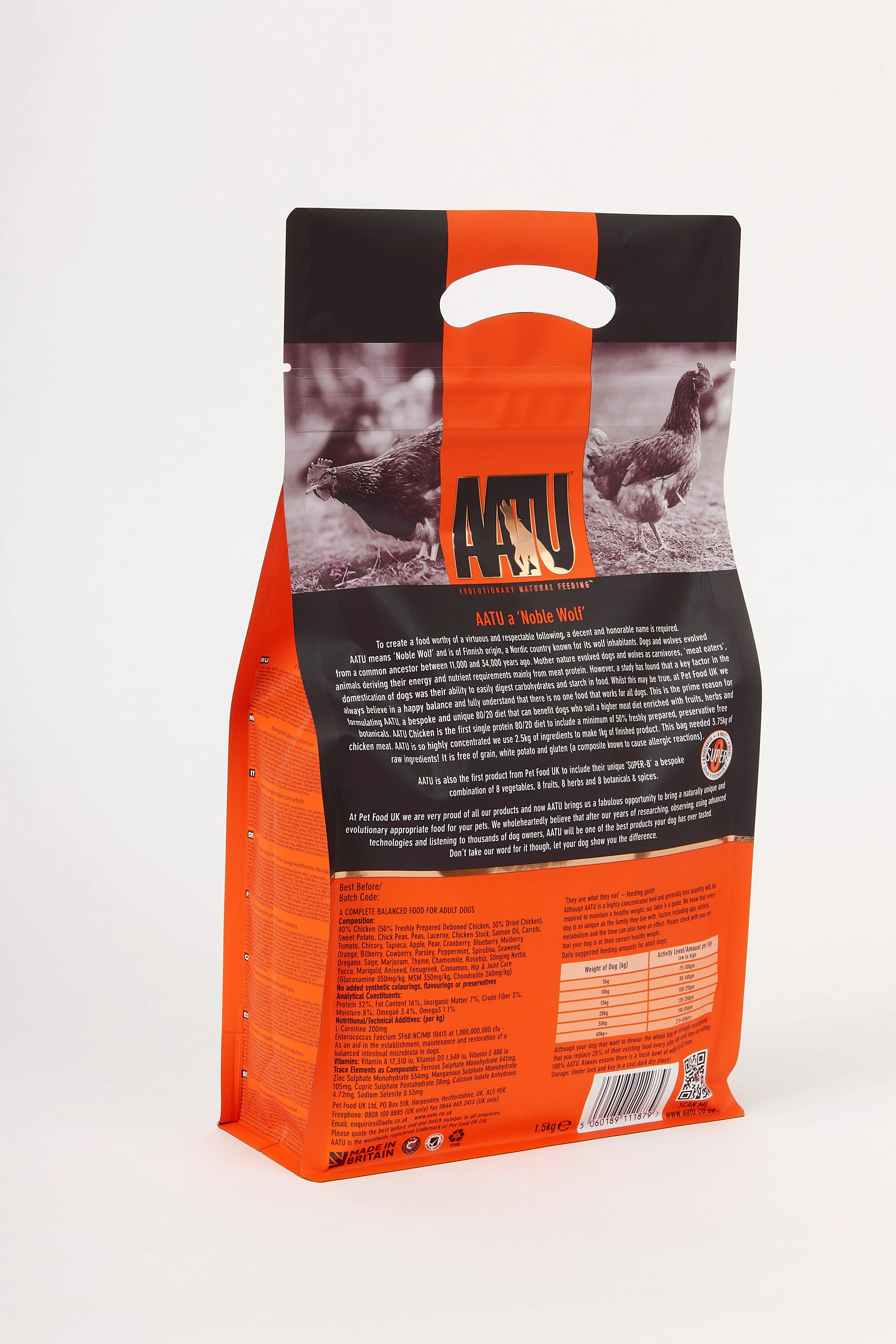 AATU 80/20 Chicken – Premium Dog Food Subscription Introductory Offer