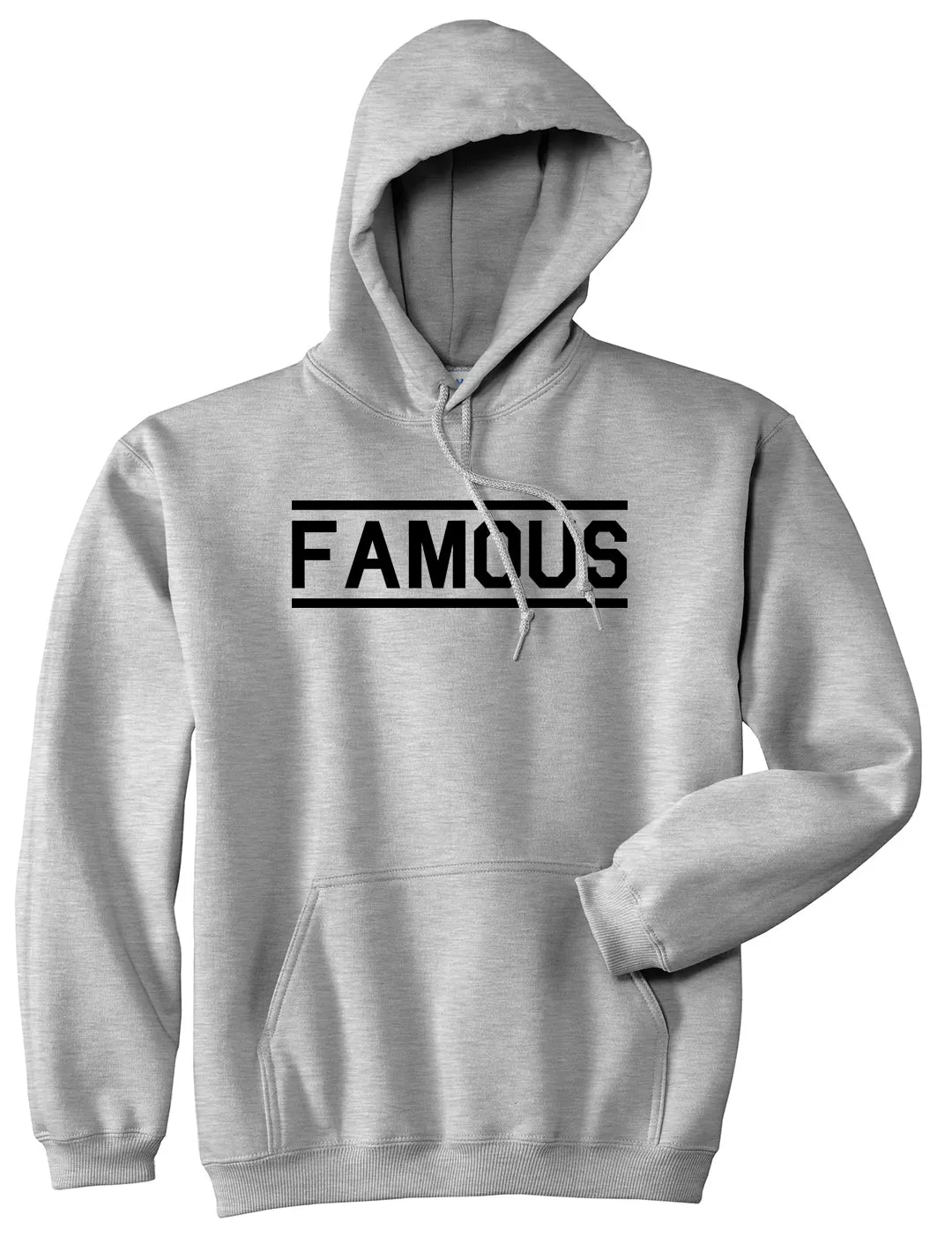 Famous Mens Pullover Hoodie
