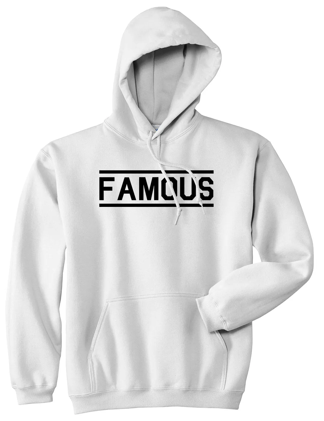 Famous Mens Pullover Hoodie