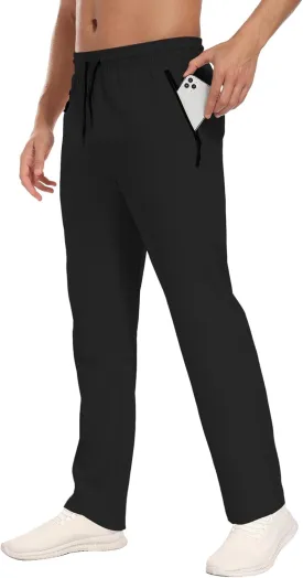 Hiking Pants Men Cargo Pants Water Resistant Lightweight Work Casual Pants Joggers with Zipper Pockets Outdoor HH24019M