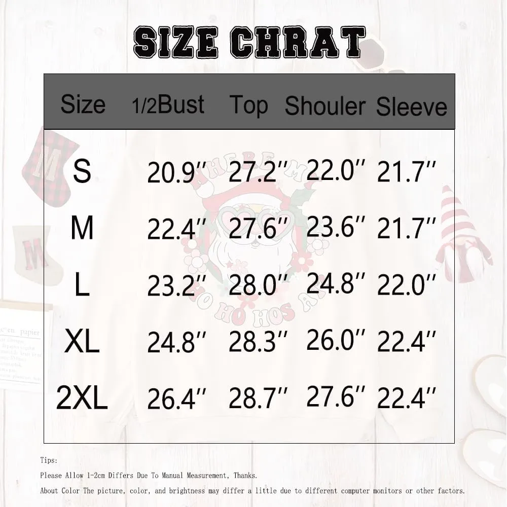 KEKEMI Women Christmas Sweatshirt Crewneck Gingerbread Shirt Long Sleeve Xmas Tree Coffee Pullover Oversized Holiday Tops