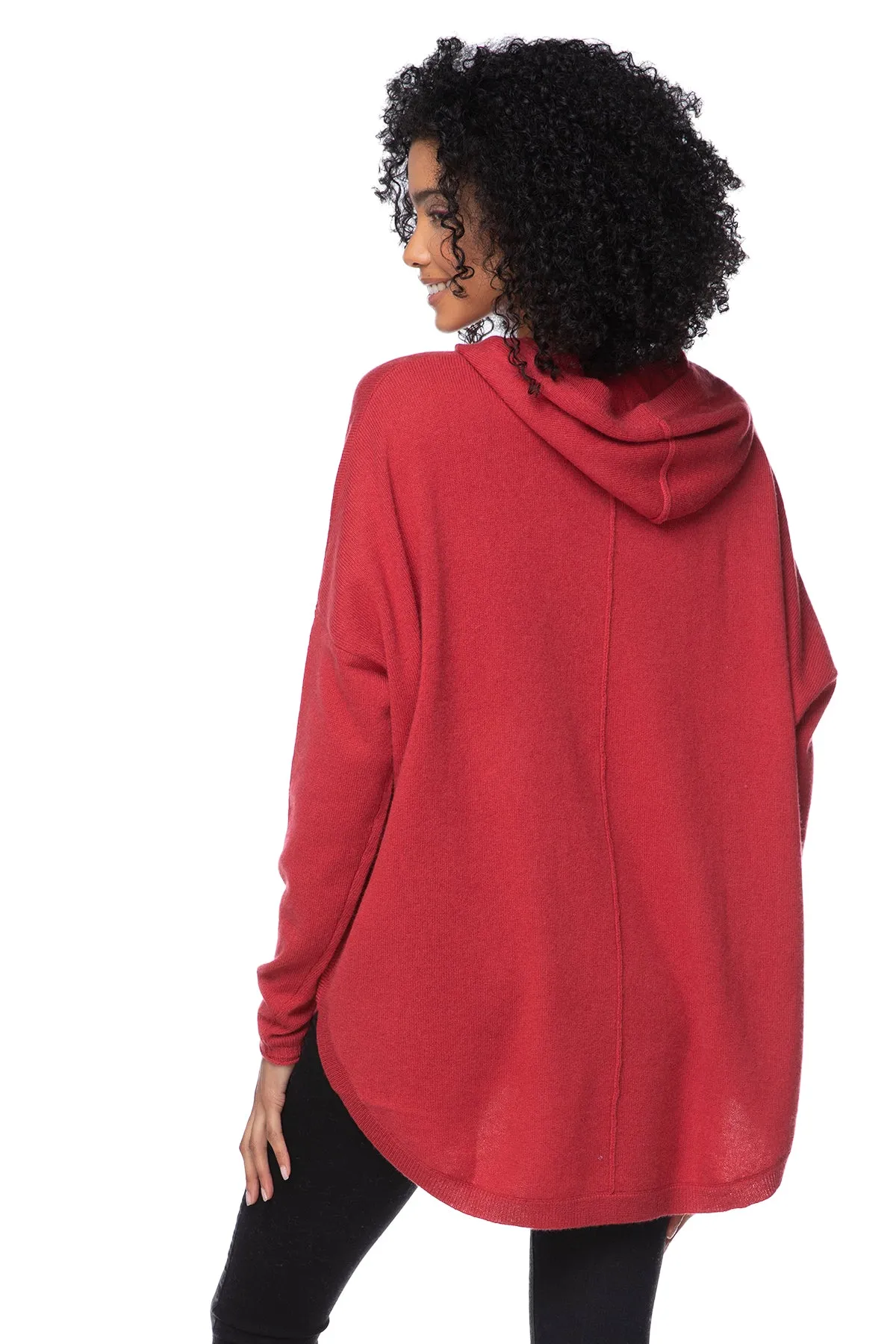 Quinn Washable 100% Cashmere Hoodie Sweater